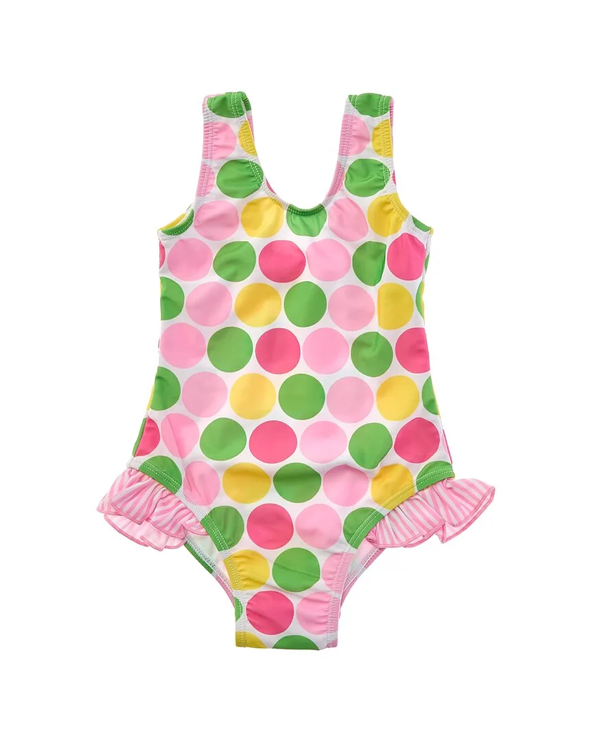 One Piece Spring Dots Swimsuit by Flap Happy