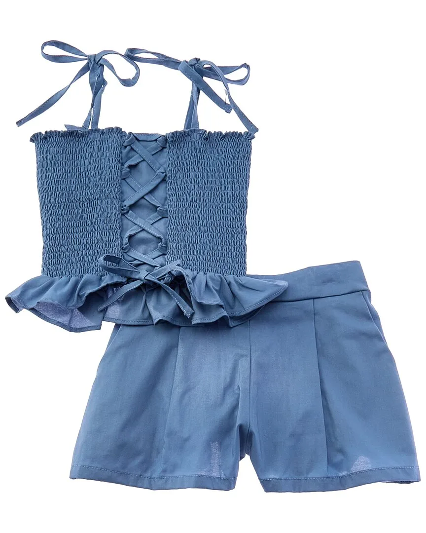 2Pc Michi Short Set by Peixoto