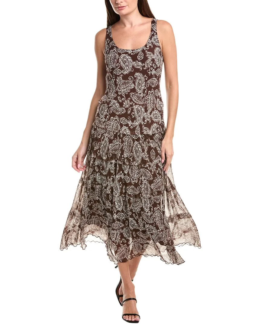 Multi-Tier Midi Dress by Jones New York