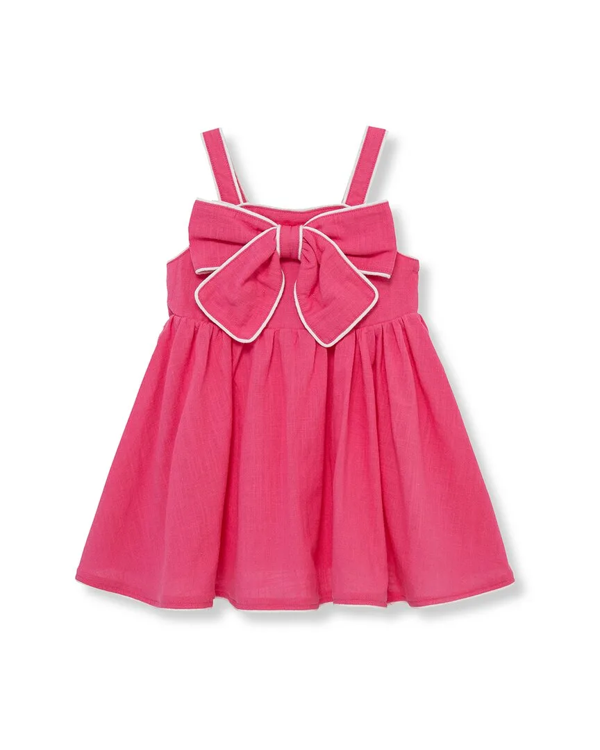 Piped Bow Front Dress by Habitual