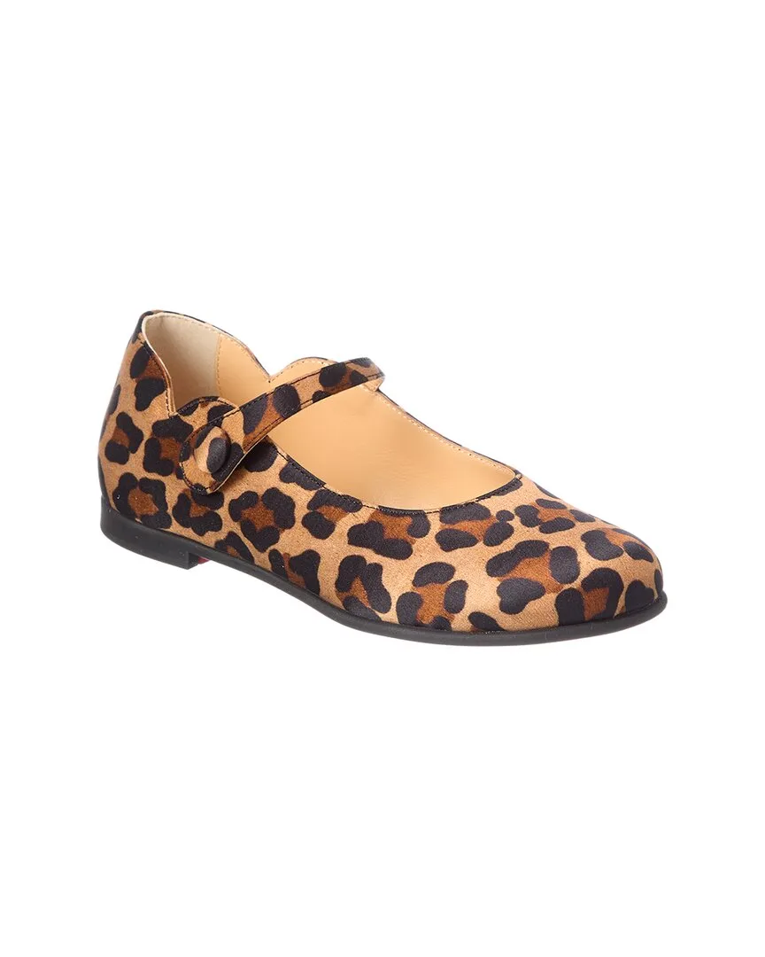 Ballet Satin Flat by Christian Louboutin