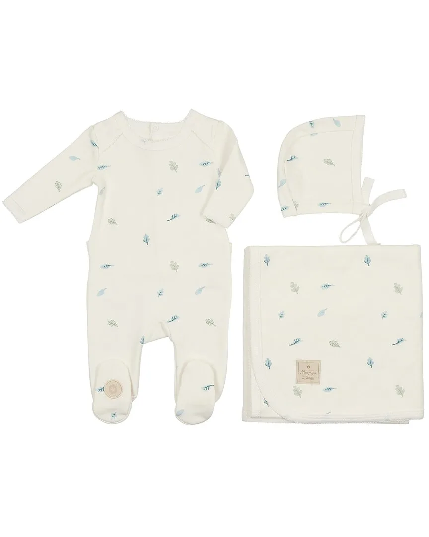 Cascade of Leaves Layette Set by Mon Tresor
