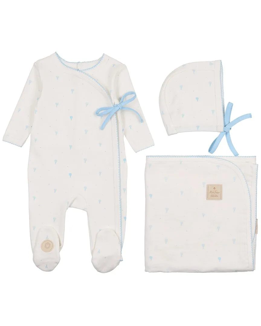 Balloon Wrap Layette Set by Mon Tresor