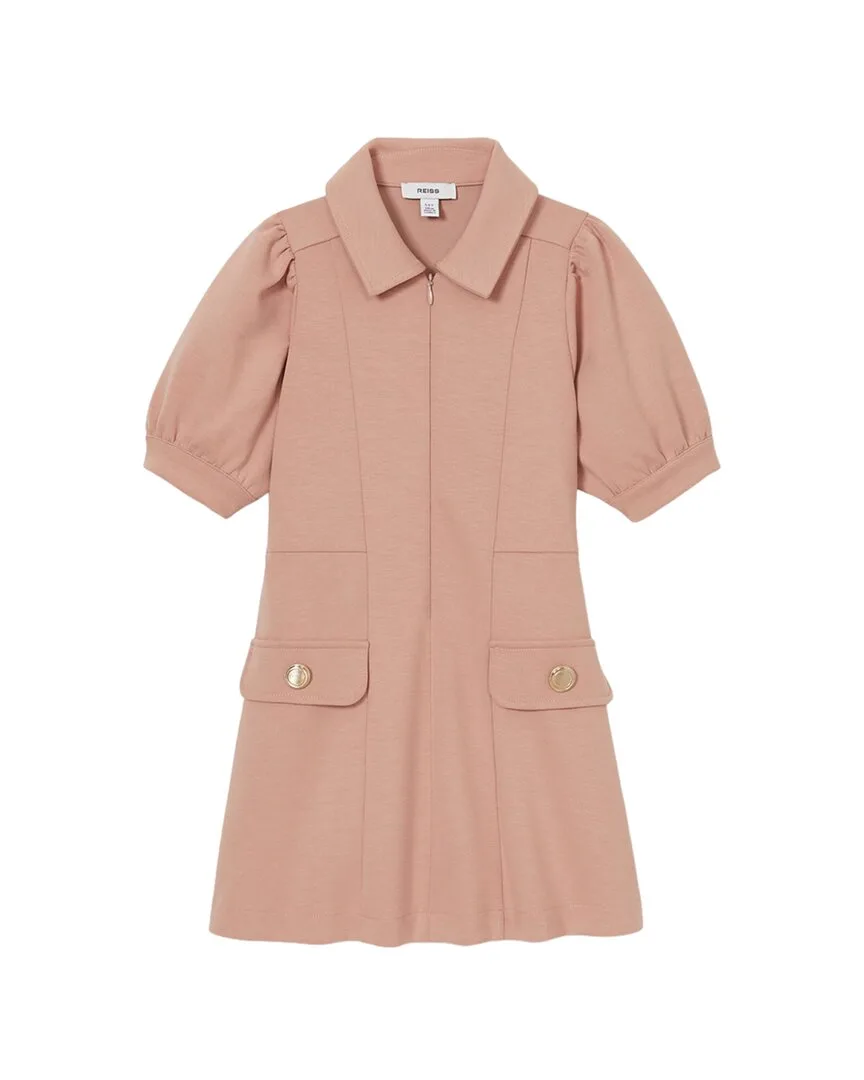 Anna Collared Jersey Dress