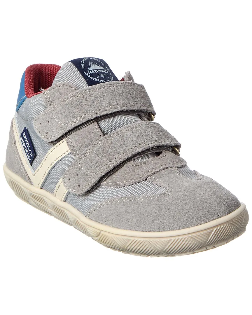 Kevis High Top Leather, Suede & Canvas Sneaker by Naturino