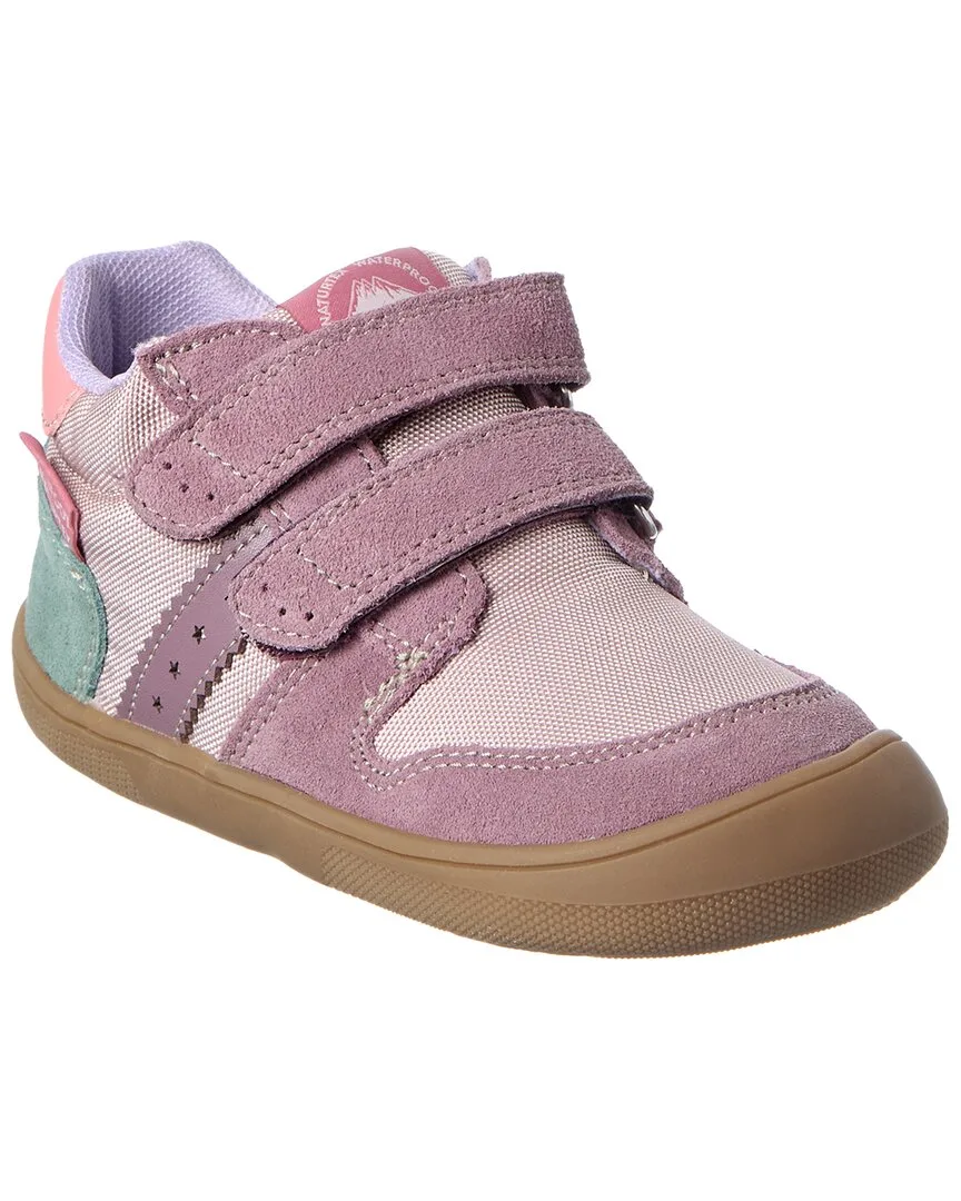 Barefoot Ondy Leather, Suede & Canvas Sneaker by Naturino