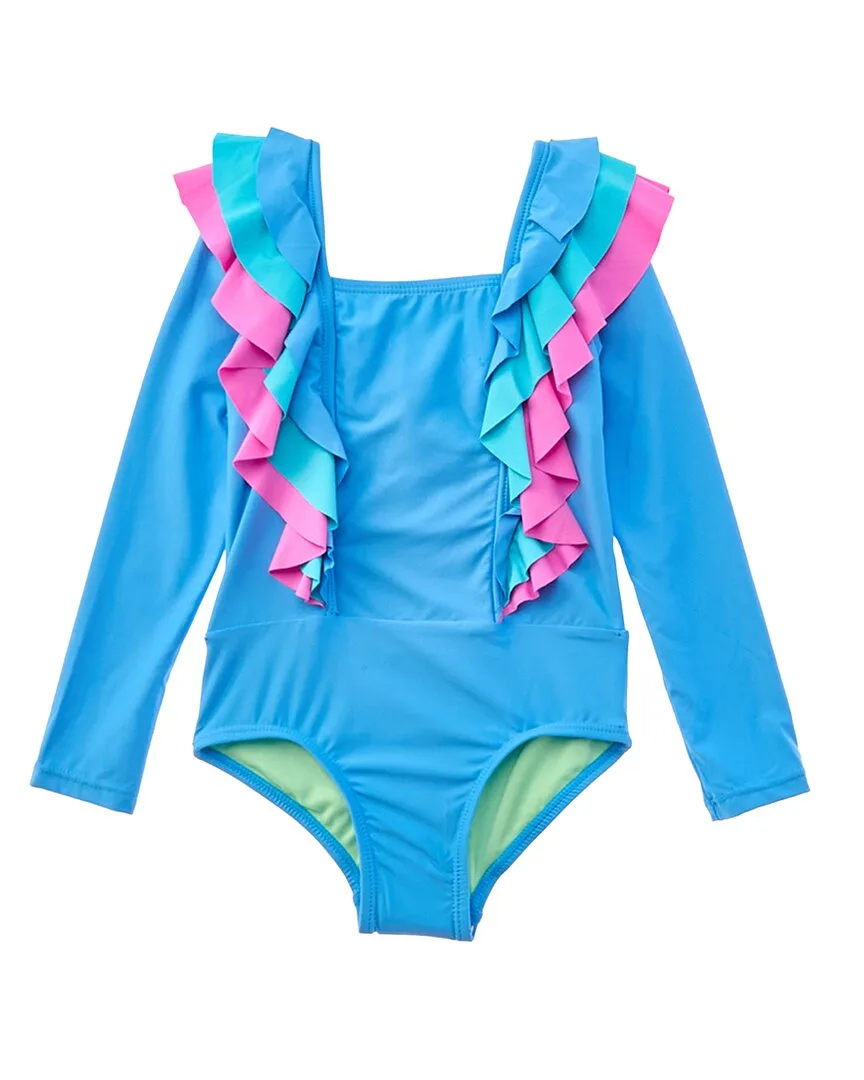Ruffle Rash One-Piece by Beach Lingo