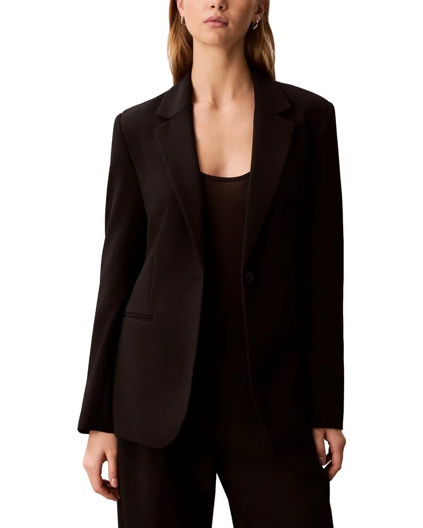 Smooth Stretch Cinched Blazer