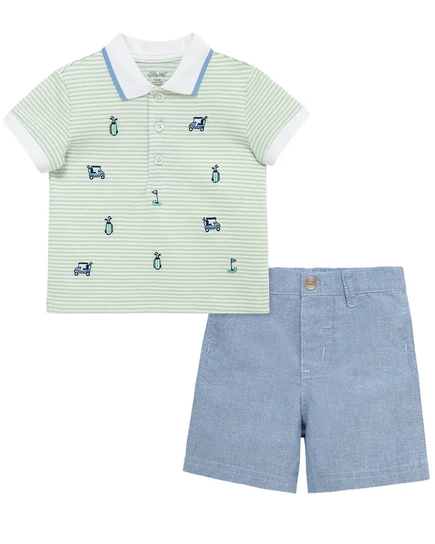 Golf Polo Short Set by Little Me