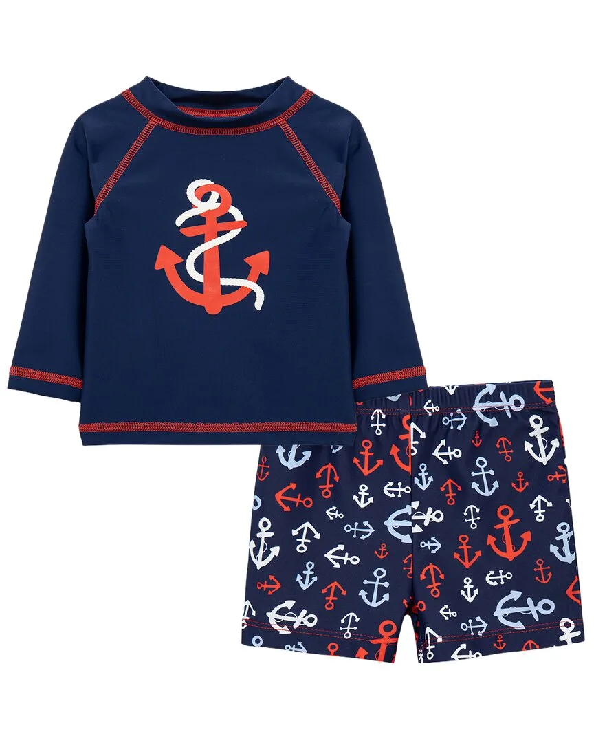 Anchor Rashguard Set by Little Me