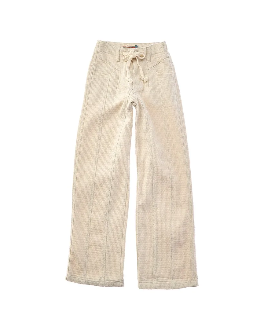 Textured Pintuck Wide Leg Pant by Vintage Havana