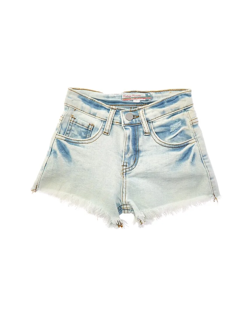 Raw Edge Wide Leg Short by Vintage Havana