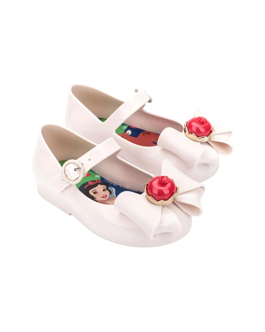 Sweet Love Snow White Baby Ballerina Flat by Mini Melissa