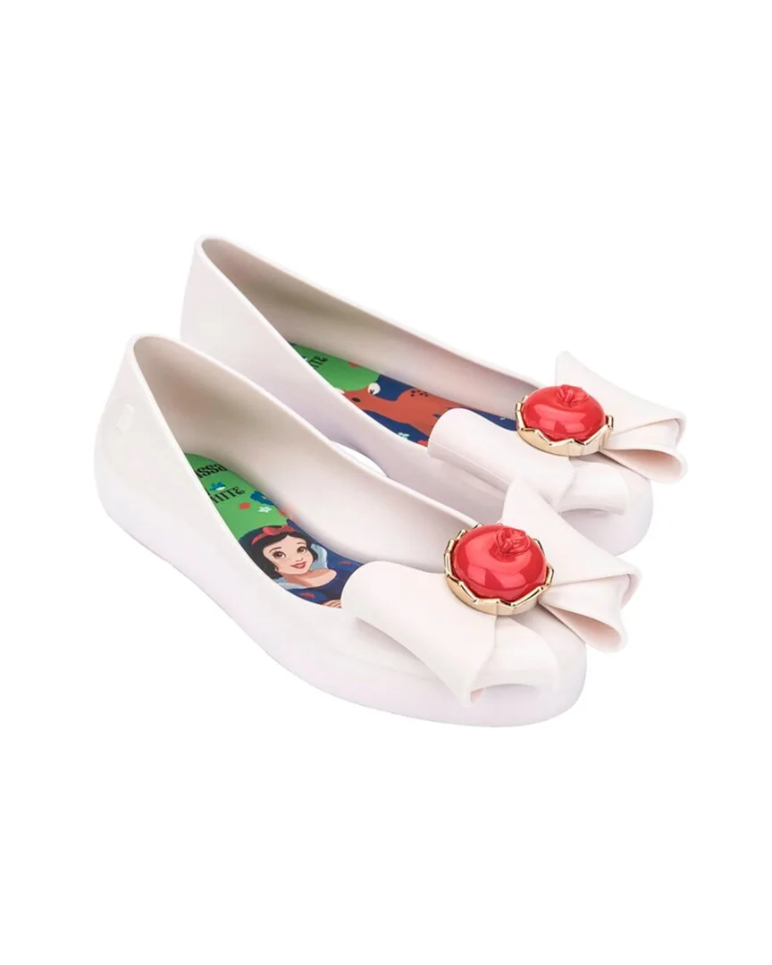 Sweet Love Snow White Ballerina Flat by Mini Melissa