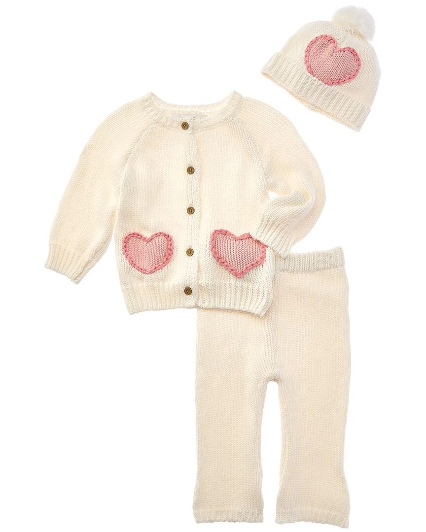 3Pc Sweater, Pant & Hat Set by Rachel Zoe