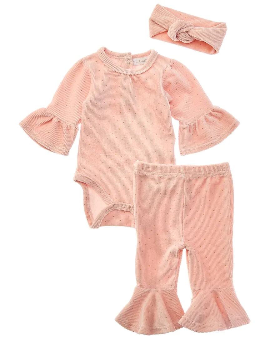 3Pc Cord Velour Pant Set by Rachel Zoe
