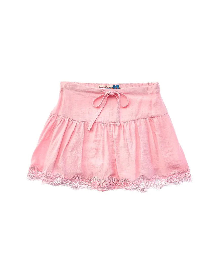 Lace Trim Skort by Vintage Havana