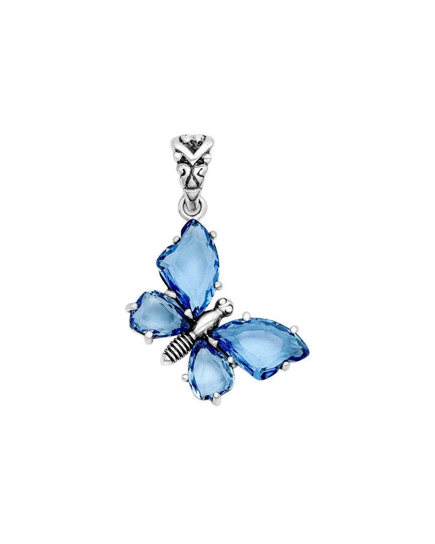 Silver 1.20 ct. tw. Quartz Pendant by Samuel B