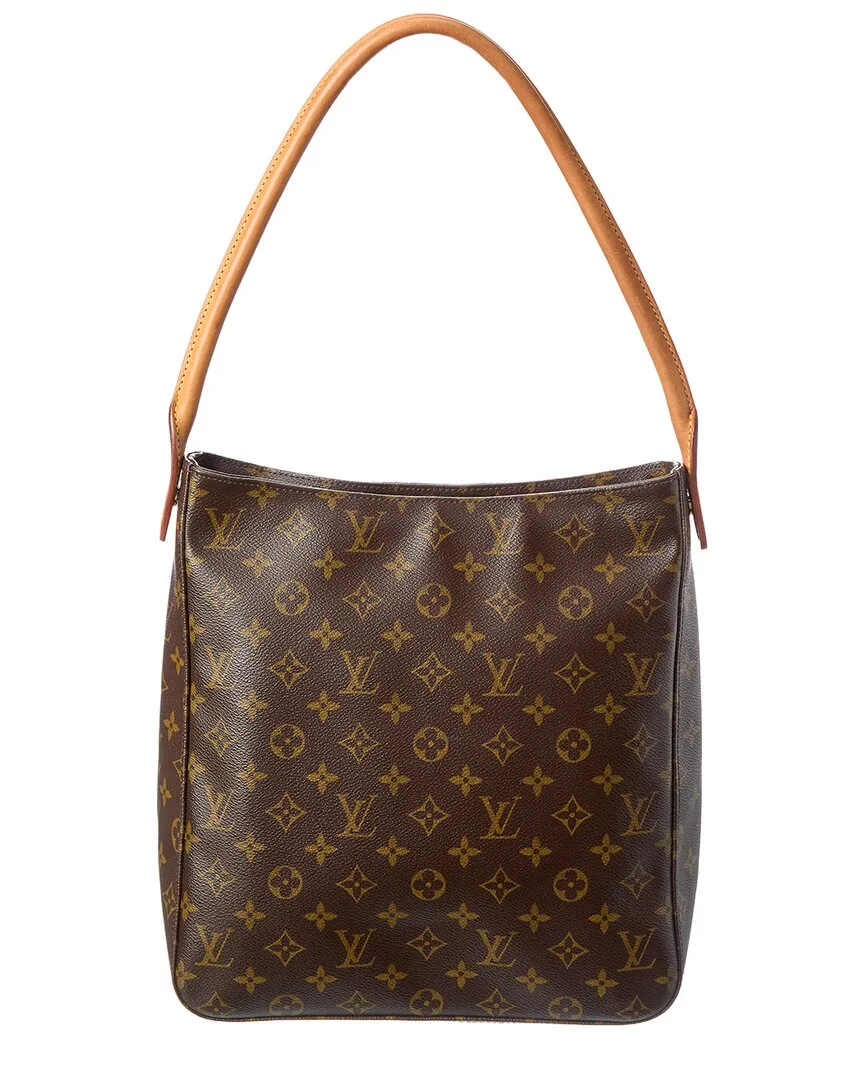 Brown Monogram Coated Canvas Looping Gm (authentic Pre-Loved) by Louis Vuitton