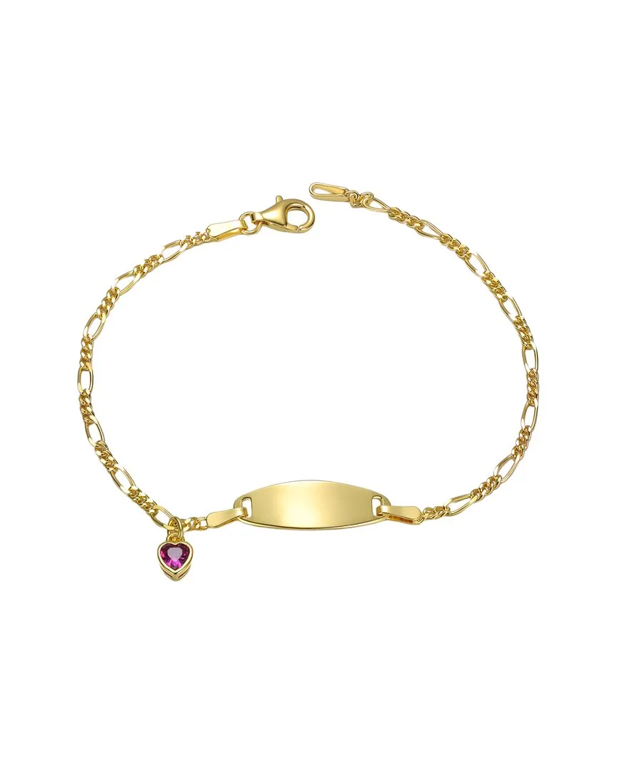 Chic Heart Charm Id Bracelet by Gigigirl
