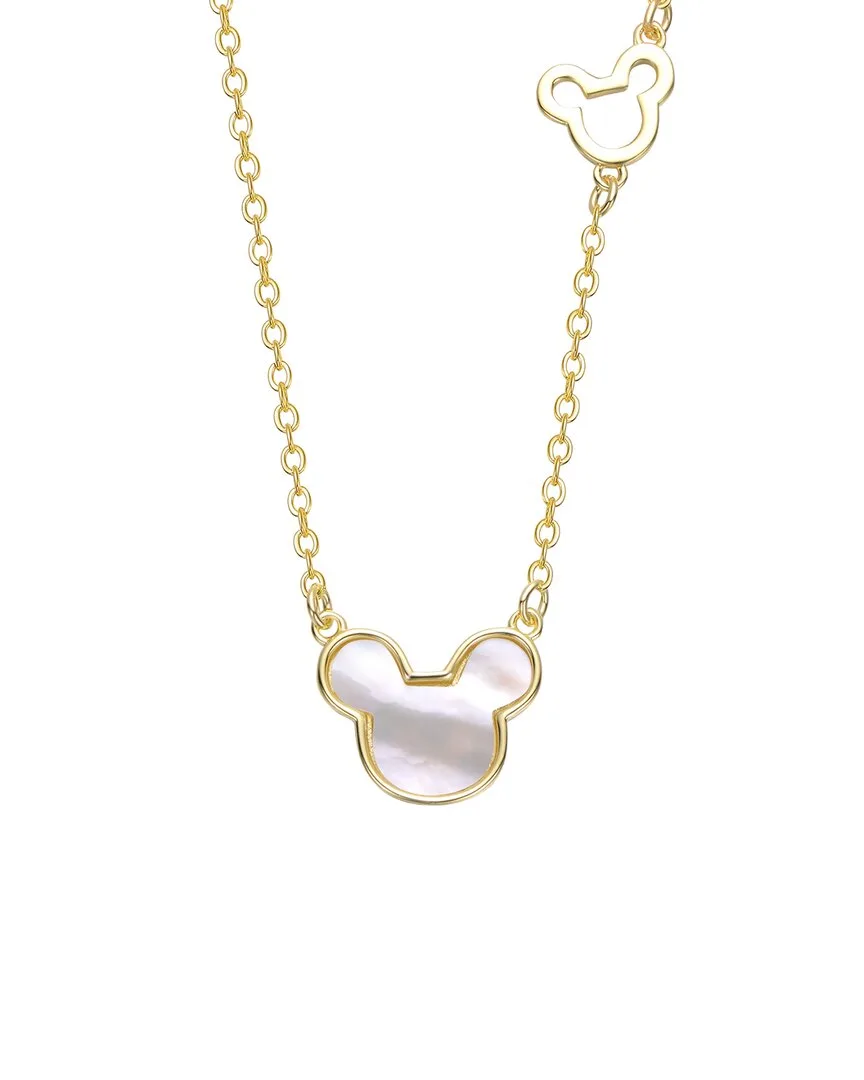 14K-Plated Mickey Mouse Necklace by Gigigirl