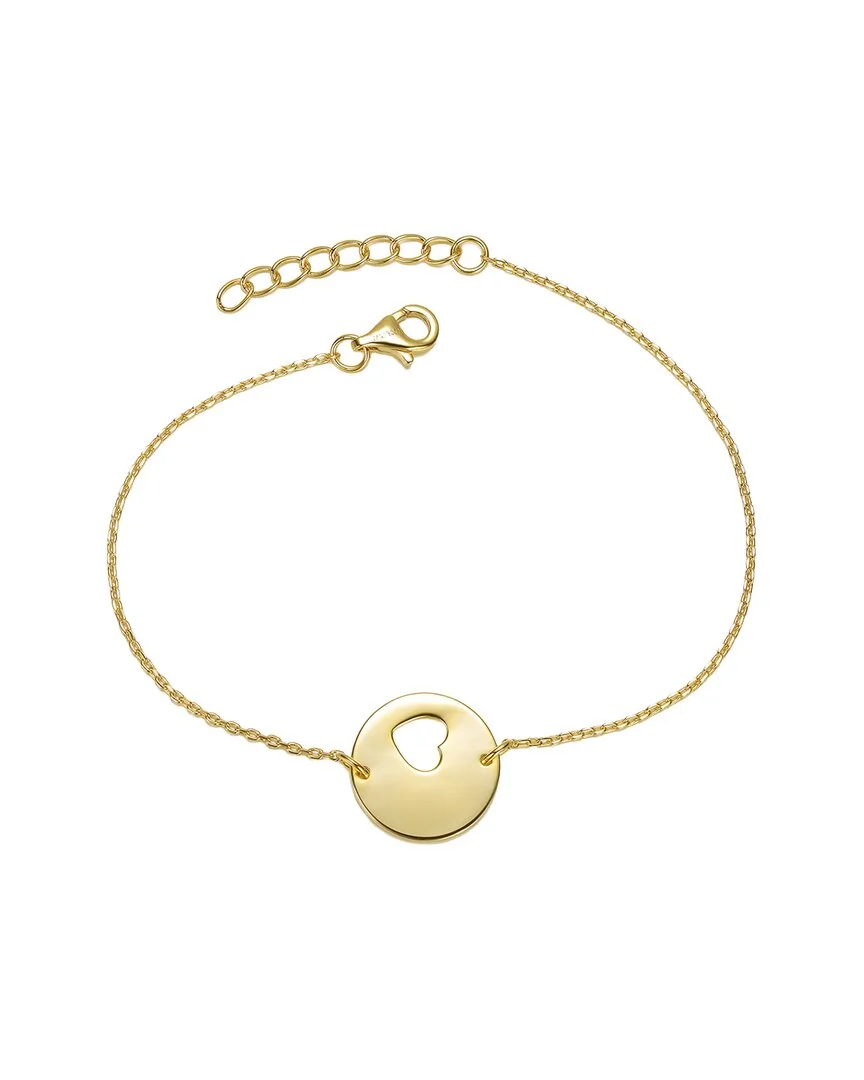 14K-Plated Heart Design Bracelet by Gigigirl
