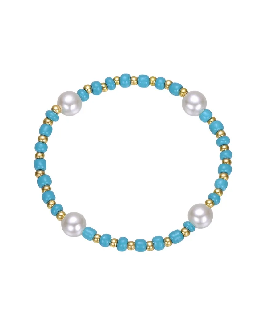 14K-Plated Colored Beads Bracelet by Gigigirl
