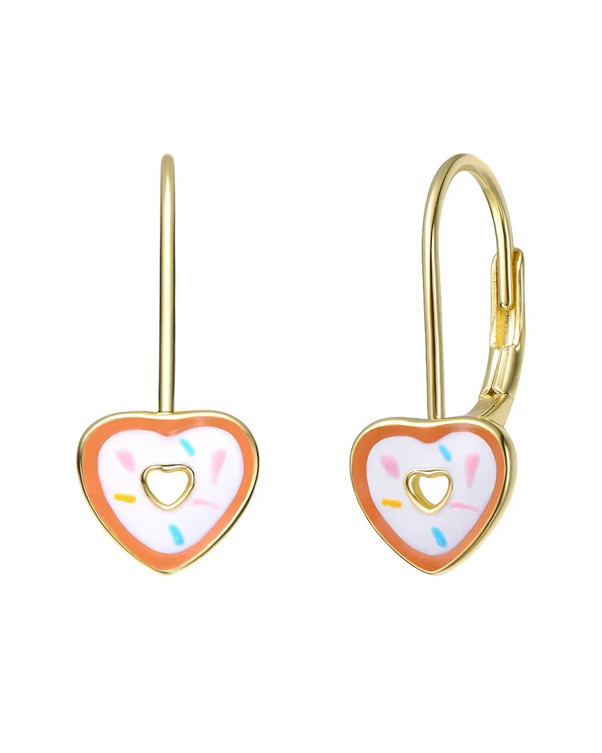 Dainty Sterling Silver Heart Earrings by Gigigirl