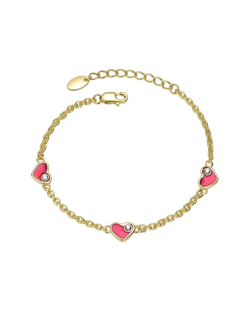 14K-Plated Heart Bracelet by Gigigirl