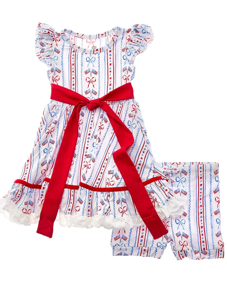 Liberty & Bows for All Cap Sleeve Dress by Bums & Roses