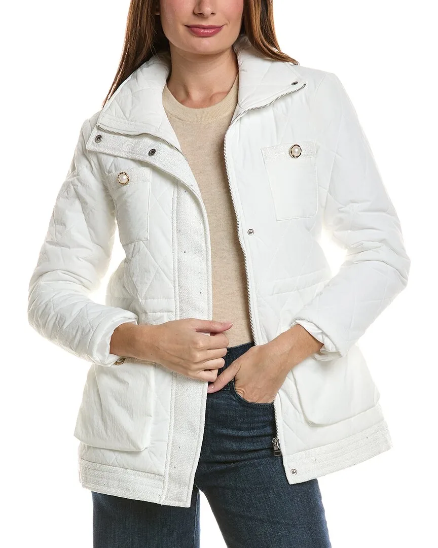 Quilted Short Jacket by Pascale La Mode