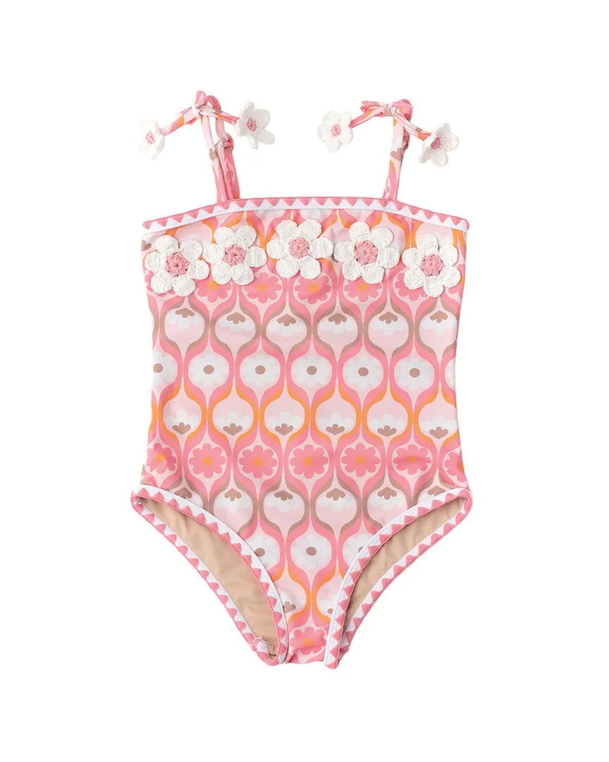 Summer Sorbet Crochet Daisy Swimsuit by Shade Critters