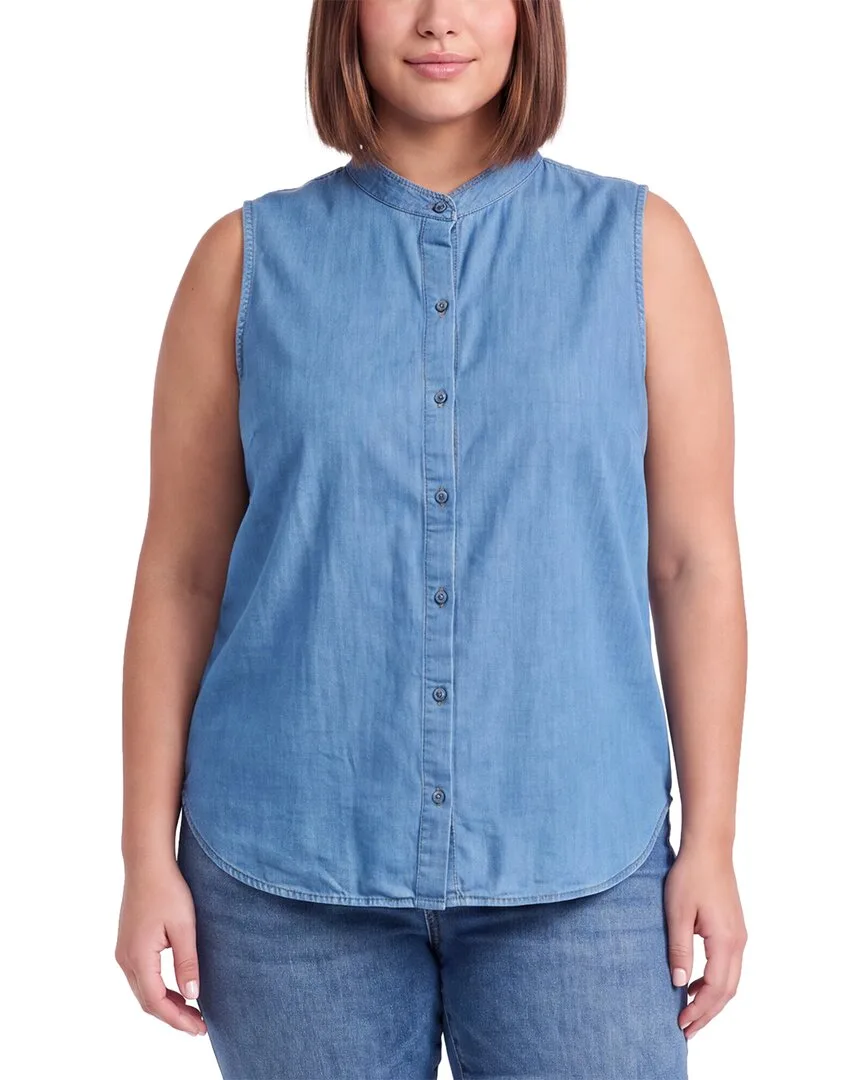 Airy Twill Shirt by Eileen Fisher