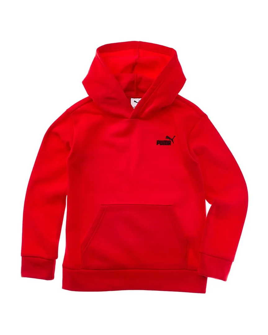 Essential Basics Fleece Pullover Hoodie by PUMA