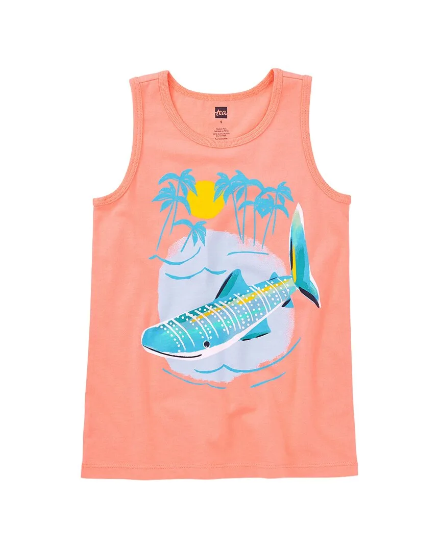 Whale Shark Tank Top by Tea Collection