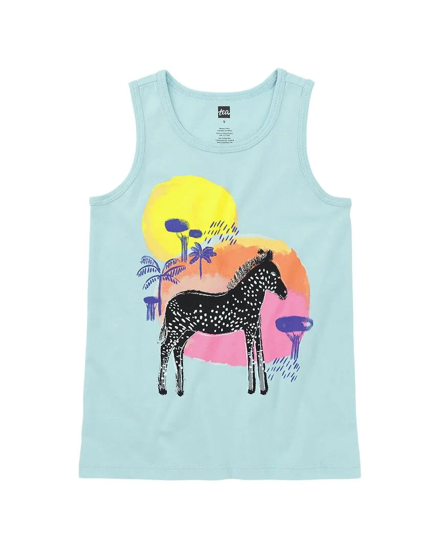 Spotted Zebra Tank Top by Tea Collection