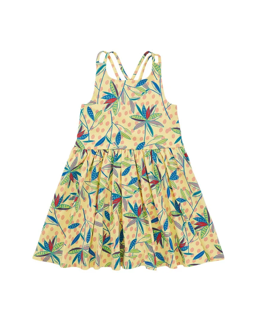 Strappy Back Skirted Dress by Tea Collection