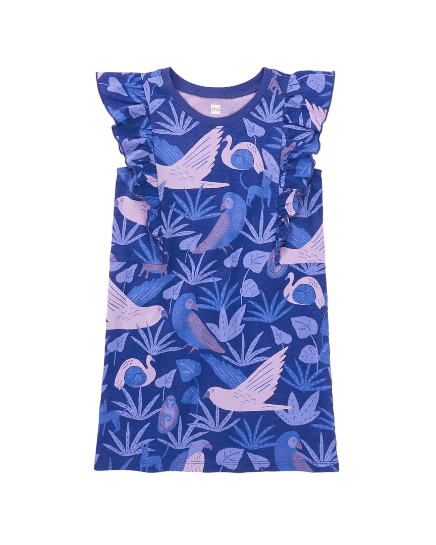 Sleeveless Ruffle A-Line Dress by Tea Collection