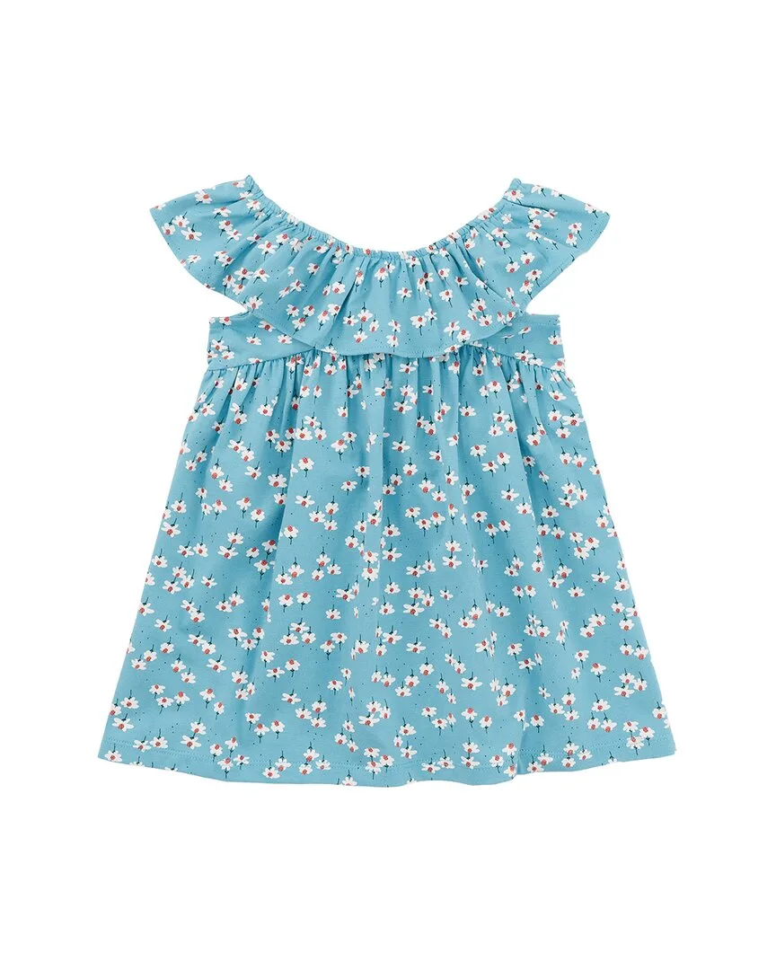 Ruffle Neck Baby Dress by Tea Collection