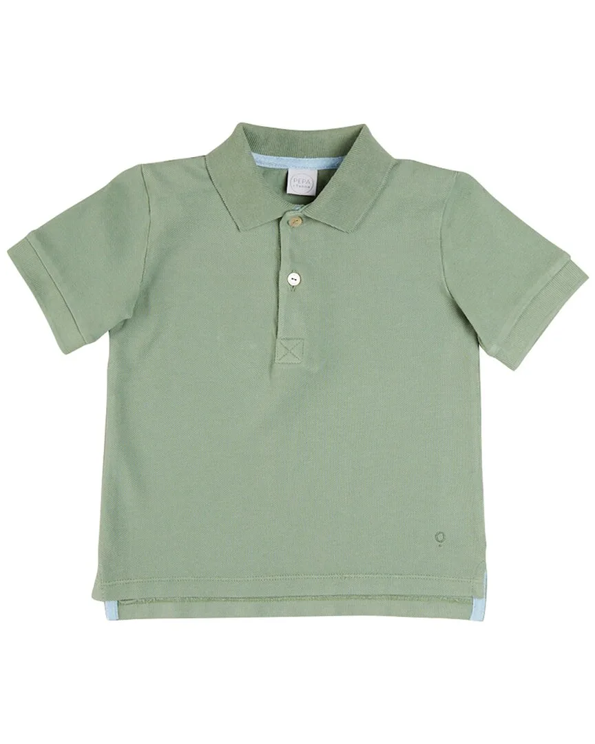 Plain Polo Shirt by Pepa London