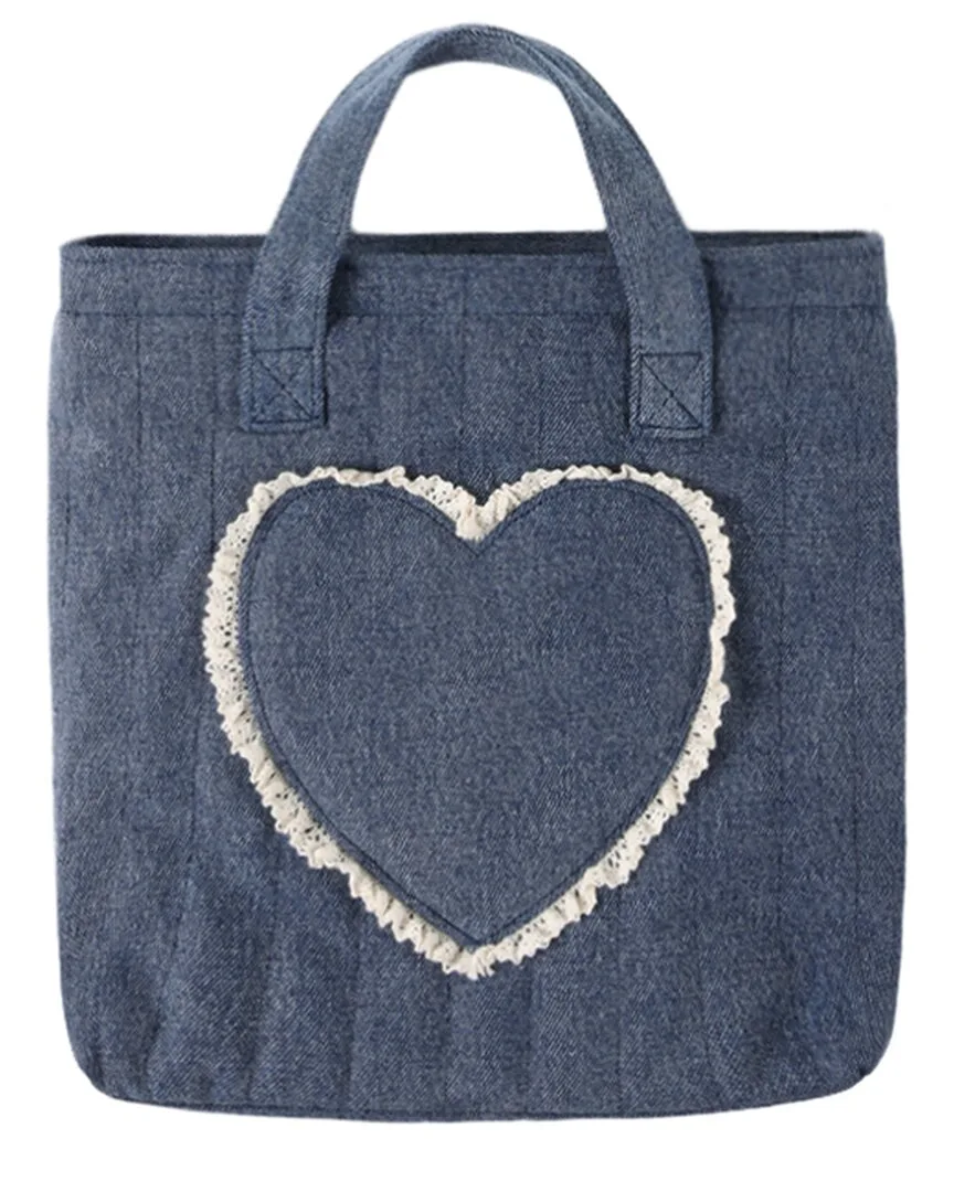 Quilted Tote Bag by Rylee & Cru