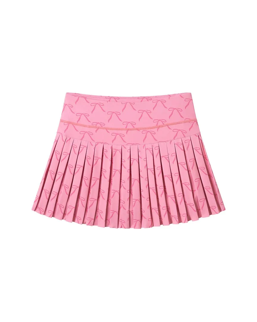 Bow Print Athletic Skort by Andy & Evan