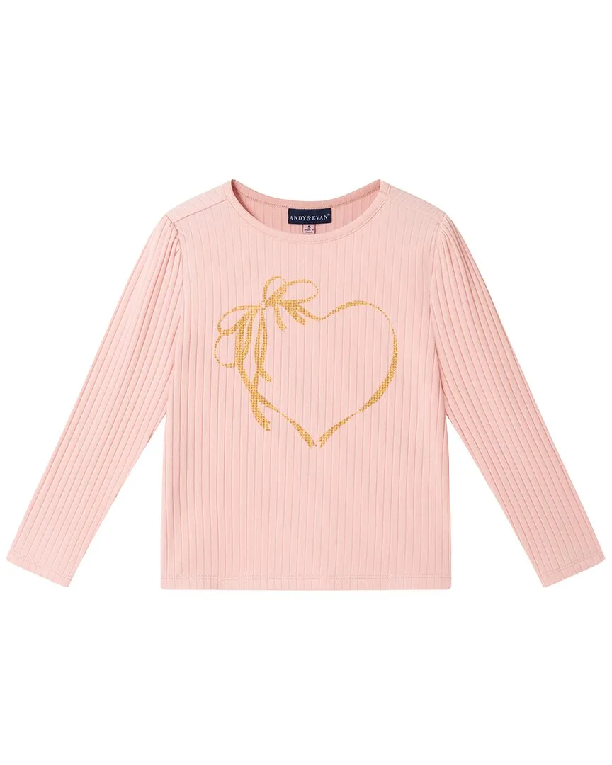 Rib T-Shirt by Andy & Evan