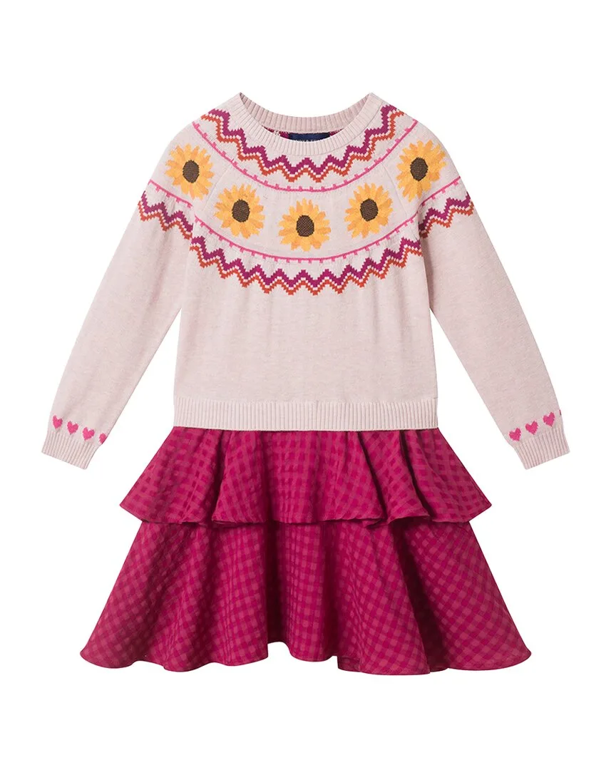 Sunflower Fairisle Sweater by Andy & Evan