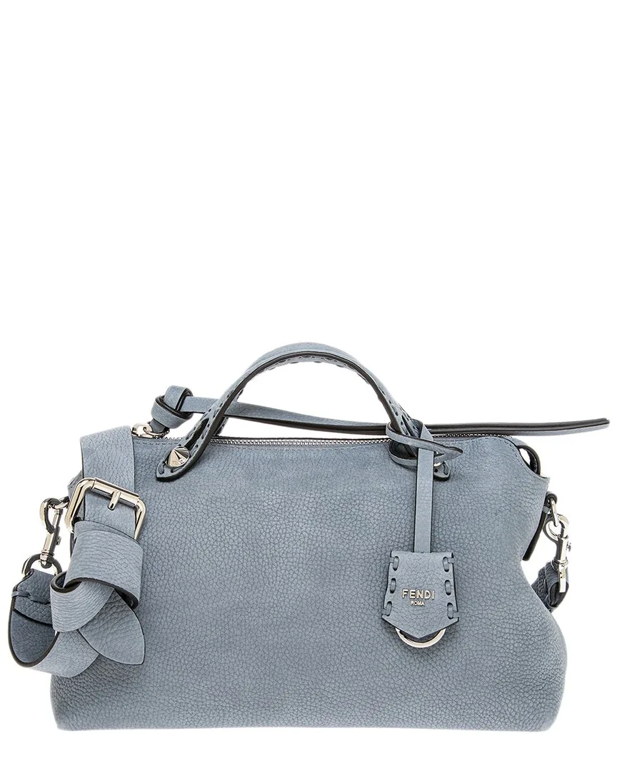 Logo Leather Shoulder Bag by FENDI