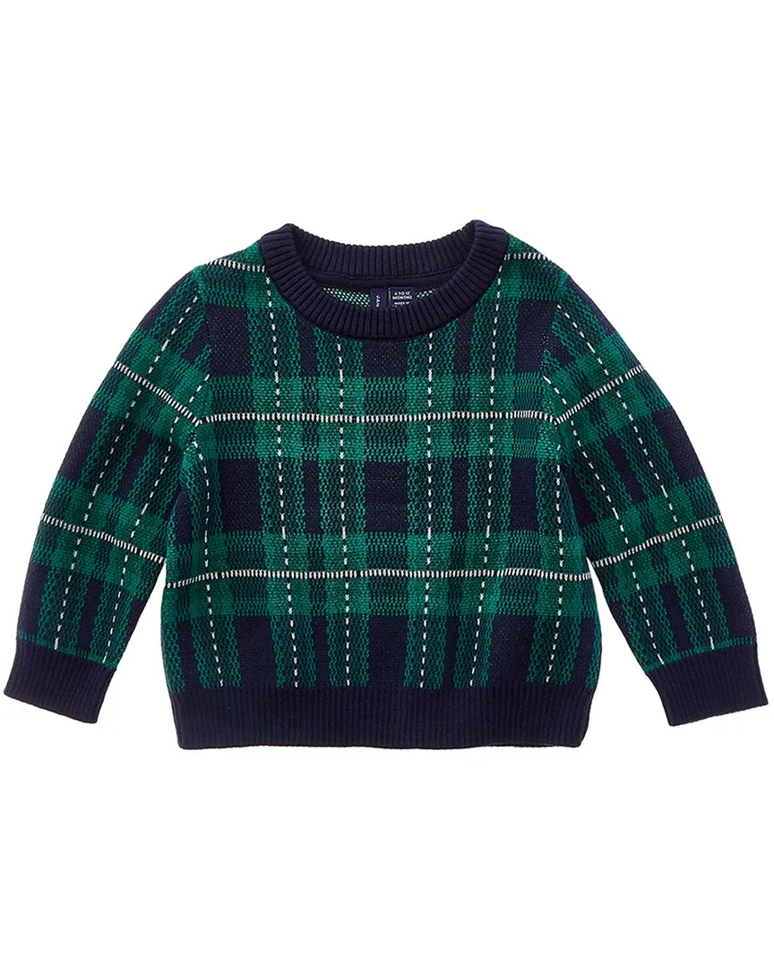 The Holiday Tartan Sweater by Janie and Jack