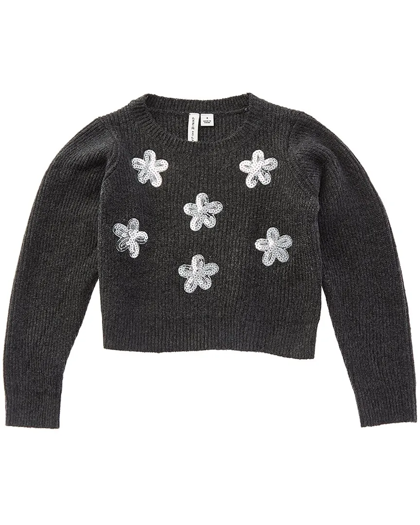 The Sequin Flower Sweater by Janie and Jack