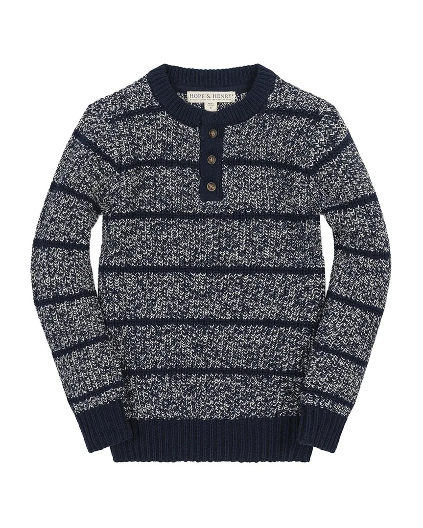 Organic Sweater Henley by Hope & Henry