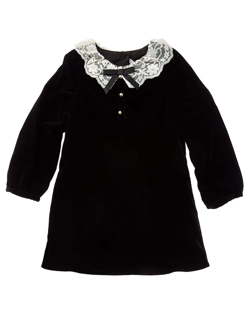 The Velvet Lace Collar Dress by Janie and Jack