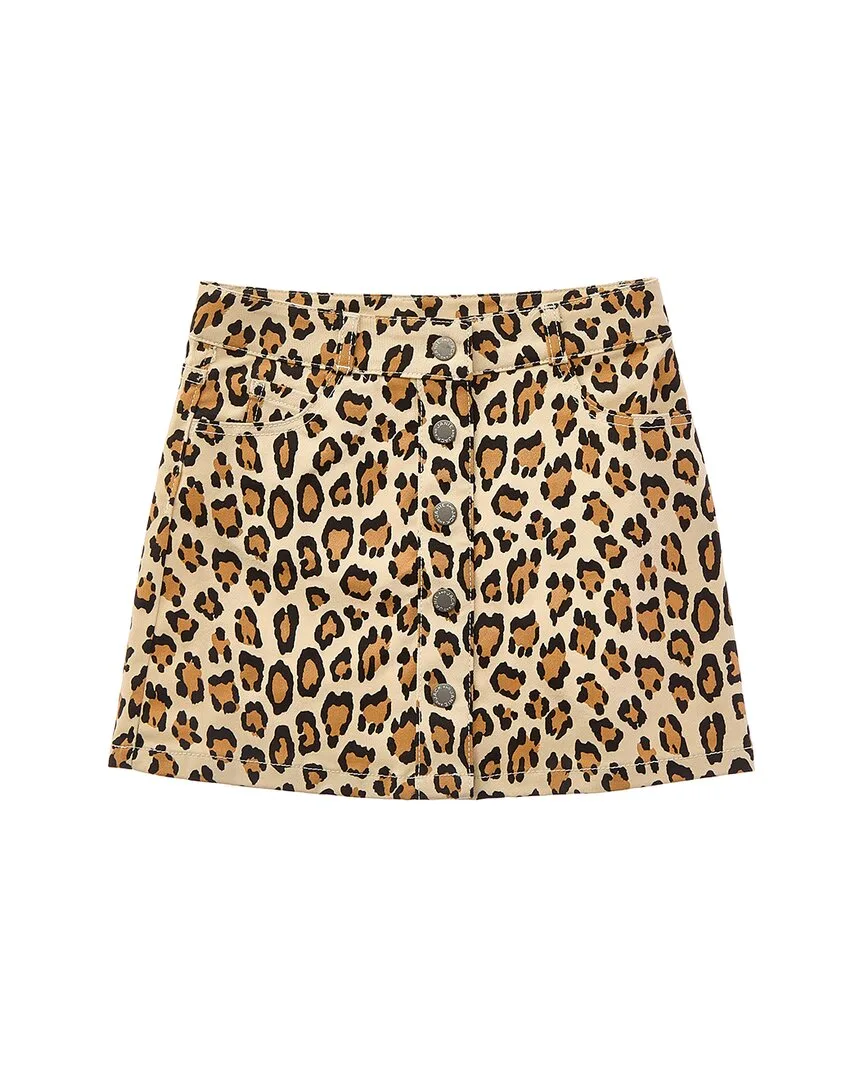 Leopard Button Skirt by Janie and Jack